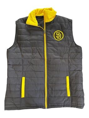 SD PADRES PUFFER VEST (XL)
